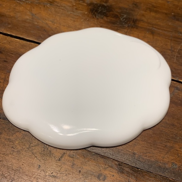 60’s INDIANA COLONY WHITE MILK GLASS HARVEST GRAPES LUNCHEON SET/SNACK SET - Picture 7 of 13